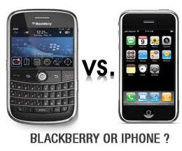 Blackberry or iPhone: Which is Better Option for Your Business?