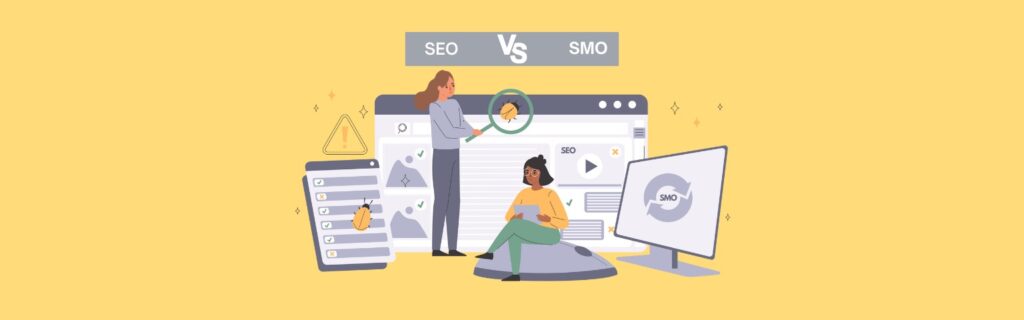 SEO vs SMO emavens.com