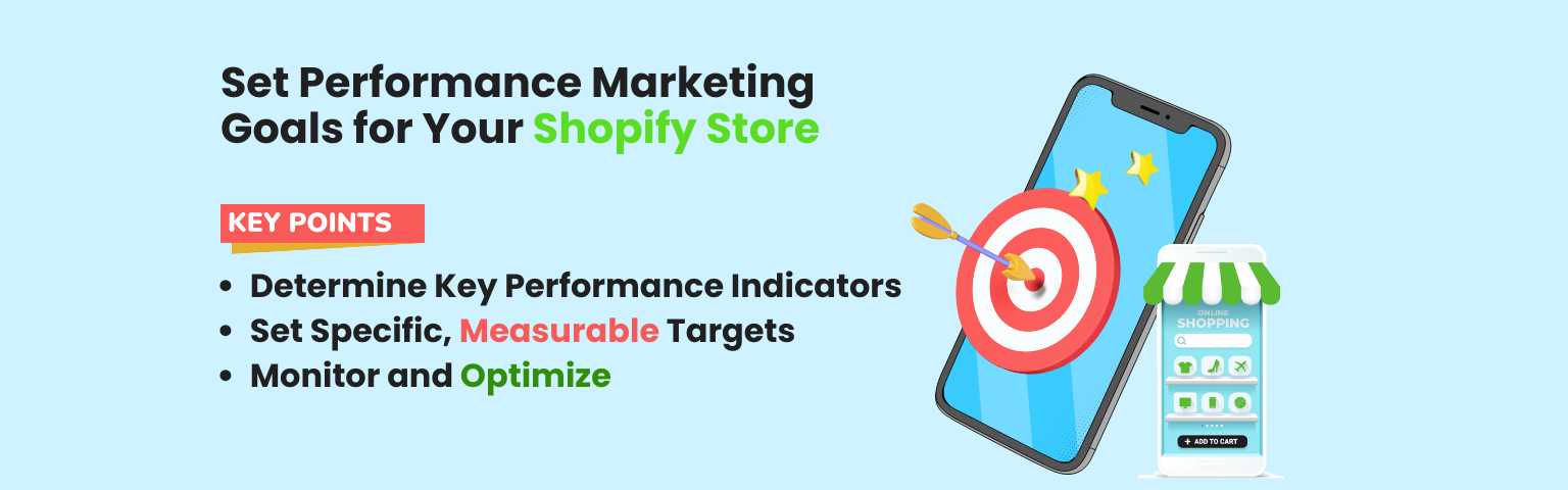 Set Performance Marketing Goals for Your Shopify Store