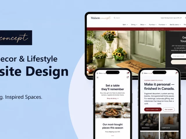 Protected: Maison Concept Website Development