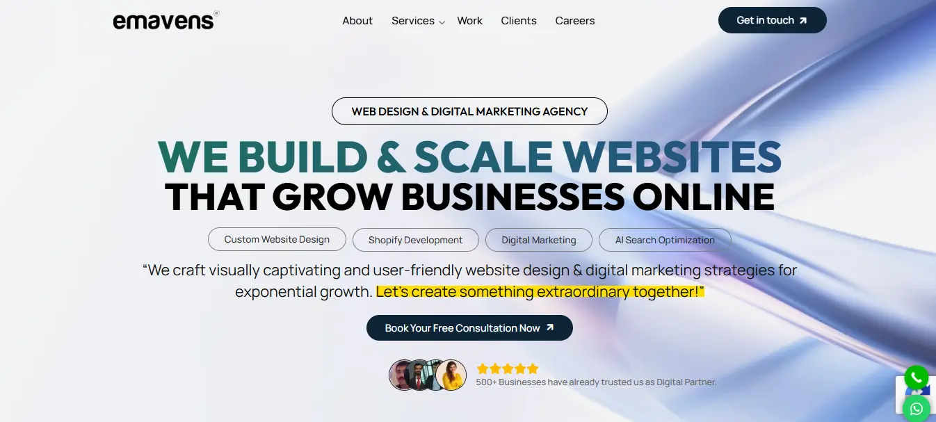 Emavens Best Shopify agency