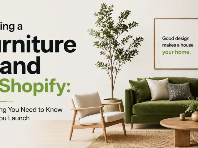 Building a Furniture Brand on Shopify: Everything You Need to Know Before You Launch