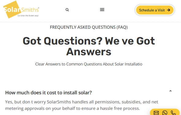 Our Solar Solutions