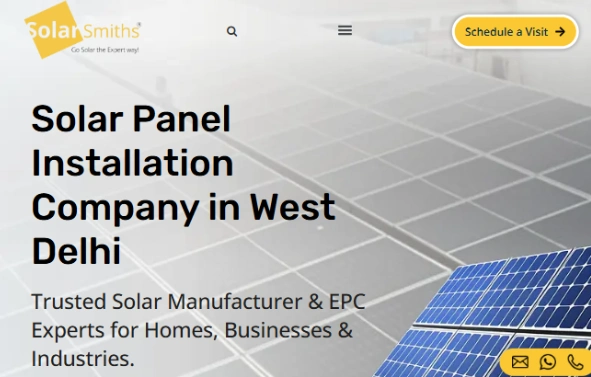 Solar Panel Installation Company in west Delhi