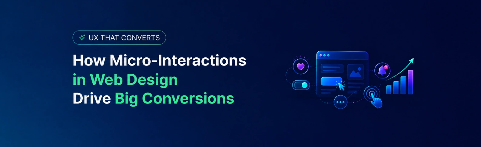 How Micro Interactions in Web Design Drive Big Conversions